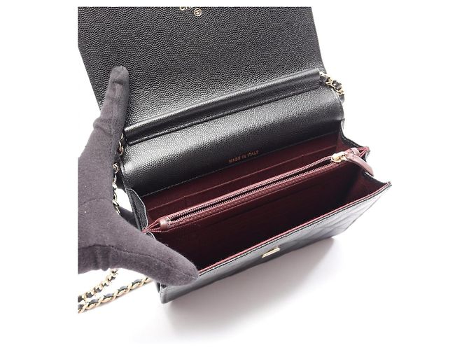 Borsa a Spalla Chanel Matelassé Nero - vista 3
