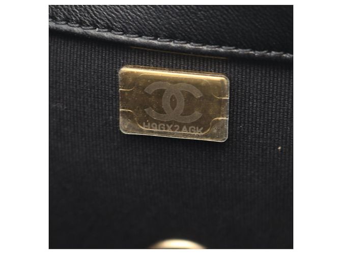 Borsa Chanel Matelassé in pelle di agnello nera Nero - vista 5