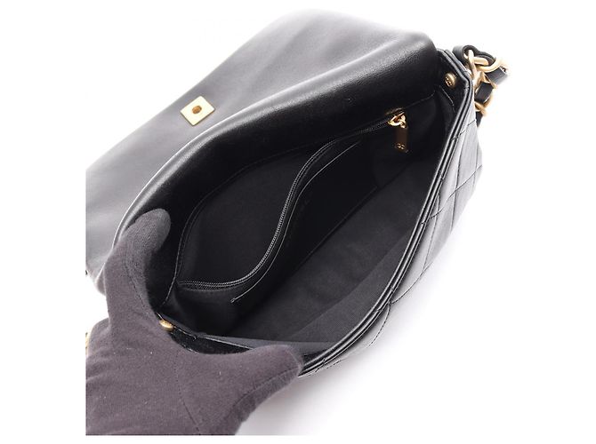 Borsa a Spalla Chanel Matelassé Nero - vista 3