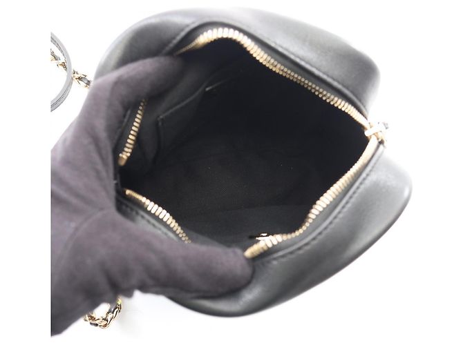 Borsa a tracolla piccola Matelassé Chanel Nero - vista 3