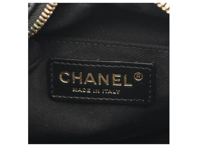 Borsa a tracolla piccola Matelassé Chanel Nero - vista 4