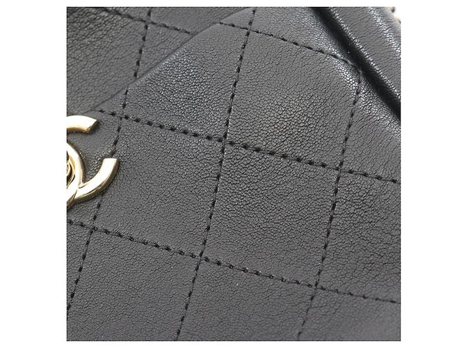Borsa a tracolla piccola Matelassé Chanel Nero - vista 8