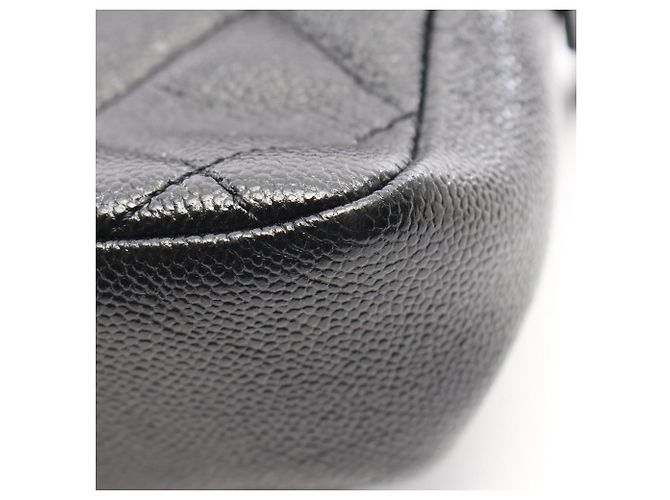 Zaino/Borsa a mano Chanel 2.55 Matelassé con catena Nero - vista 7