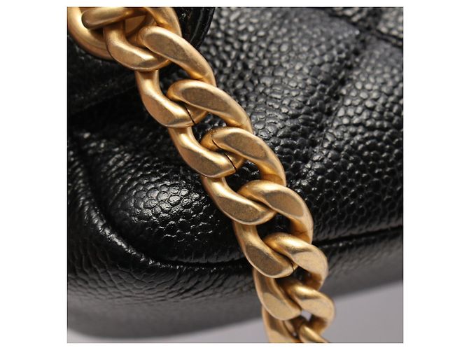 Zaino/Borsa a mano Chanel 2.55 Matelassé con catena Nero - vista 9
