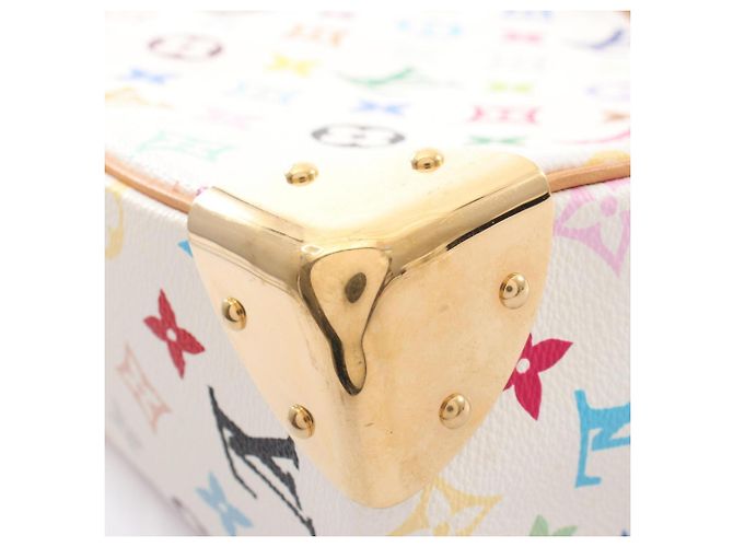Bolso de hombro Louis Vuitton Boulogne Monogram Multicolor Blanco - vista 10