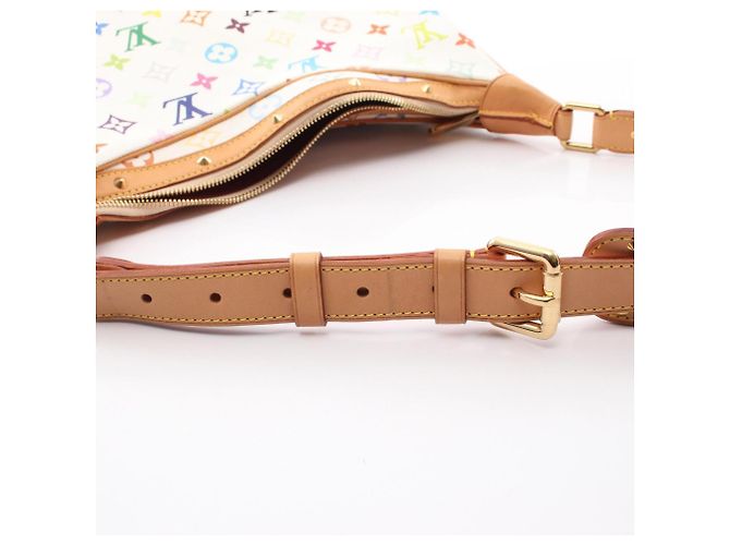 Bolso de hombro Louis Vuitton Boulogne Monogram Multicolor Blanco - vista 7