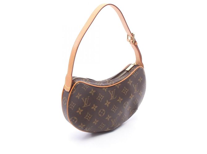 Pochette Croissant Louis Vuitton Borsa a Spalla Marrone Monogramma - vista 2