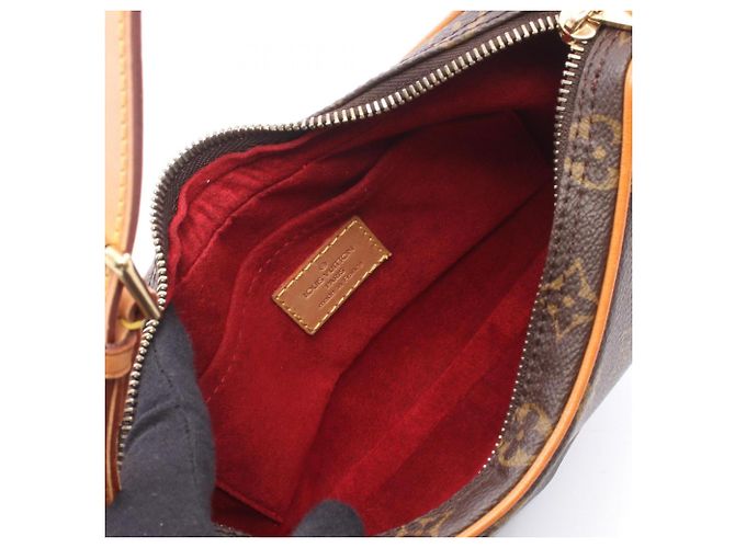 Pochette Croissant Louis Vuitton Borsa a Spalla Marrone Monogramma - vista 3