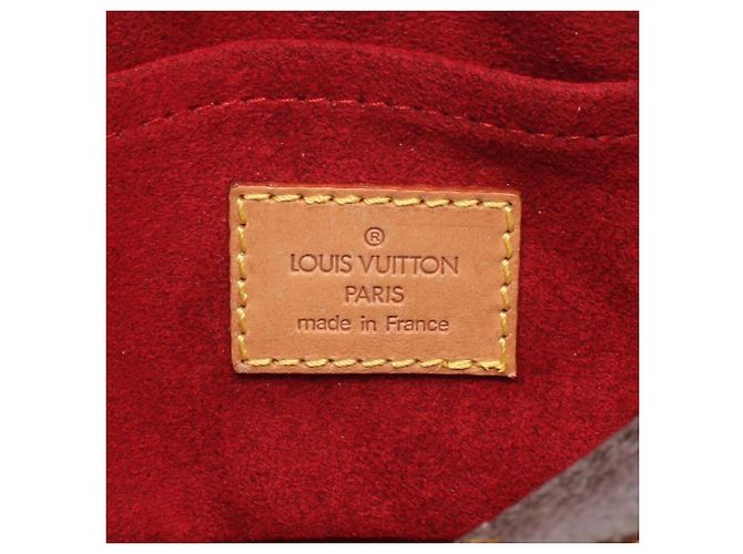 Pochette Croissant Louis Vuitton Borsa a Spalla Marrone Monogramma - vista 4