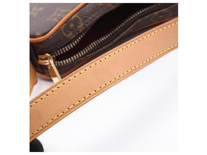 Pochette Croissant Louis Vuitton Borsa a Spalla Marrone Monogramma - vista 7