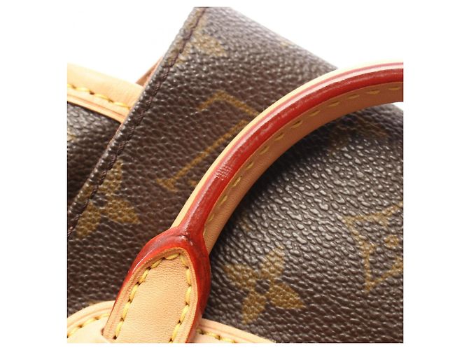 Zaino/Borsa Mini Montsouris Monogram Louis Vuitton Marrone Monogramma - vista 6