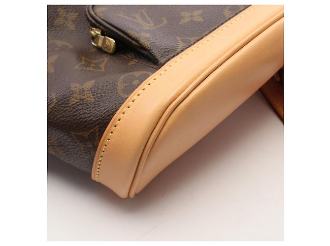 Zaino/Borsa Mini Montsouris Monogram Louis Vuitton Marrone Monogramma - vista 9
