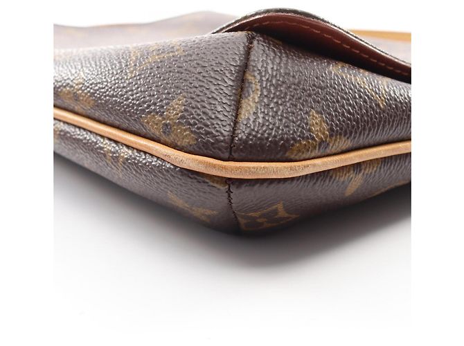 Borsa a Spalla Louis Vuitton Musette Tango Marrone Monogramma - vista 7