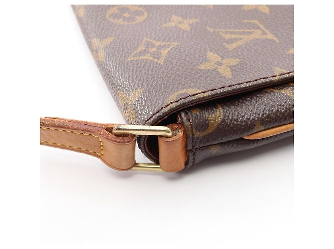 Borsa a Spalla Louis Vuitton Musette Tango Marrone Monogramma - vista 8