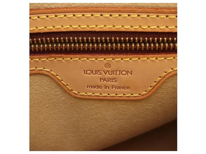 Borsa a tracolla Louis Vuitton Looping MM Monogram Marrone Monogramma - vista 4