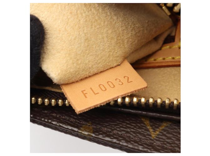Borsa a tracolla Louis Vuitton Looping MM Monogram Marrone Monogramma - vista 5