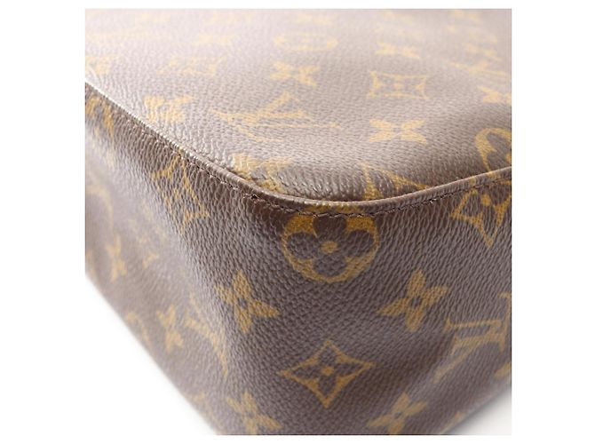 Borsa a tracolla Louis Vuitton Looping MM Monogram Marrone Monogramma - vista 6