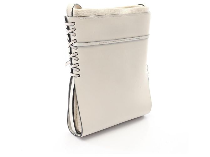 Borsa a tracolla Loewe Ikebana Bianco - vista 2