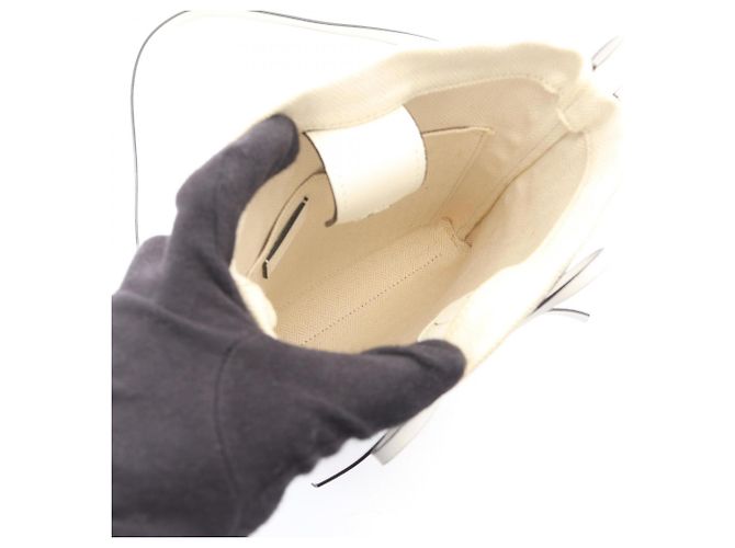 Borsa a tracolla Loewe Ikebana Bianco - vista 3