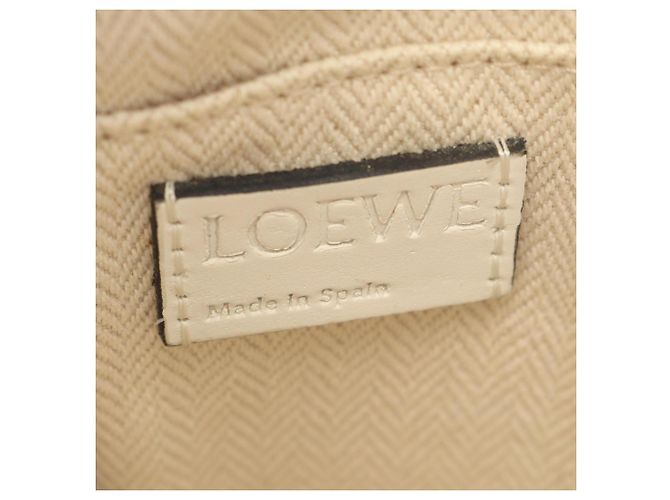 Borsa a tracolla Loewe Ikebana Bianco - vista 4