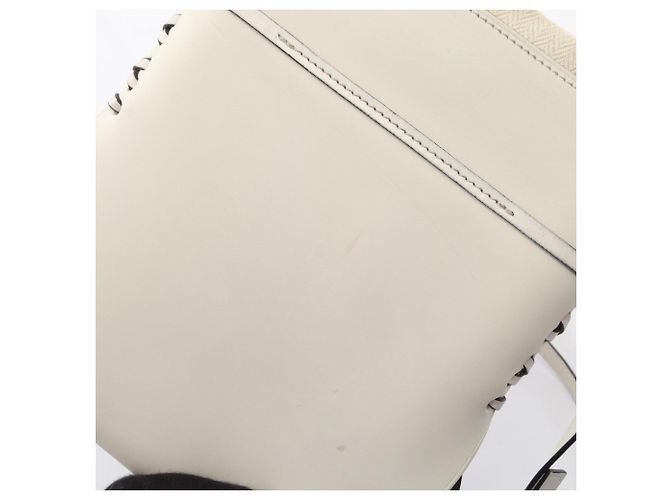 Borsa a tracolla Loewe Ikebana Bianco - vista 8