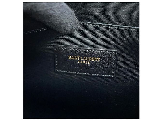 Borsa Yves Saint Laurent Rive Gauche Nero - vista 12