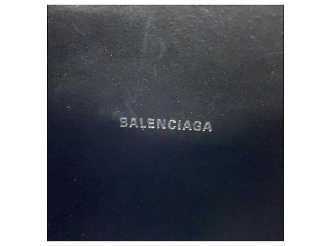 Everyday Borsa a tracolla in pelle Balenciaga XS Argento - vista 14