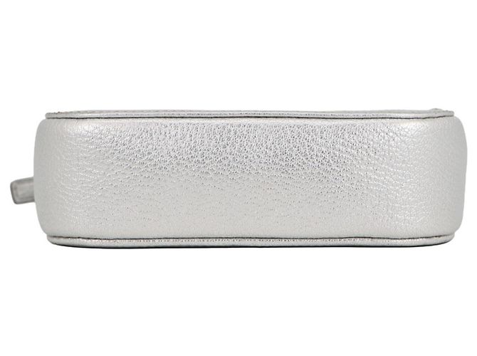 Everyday Borsa a tracolla in pelle Balenciaga XS Argento - vista 3