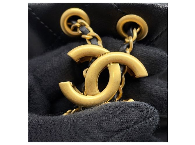 Borsa Hobo Matelassé Chanel Nero - vista 10