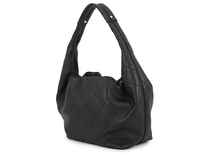 Borsa Hobo Matelassé Chanel Nero - vista 2