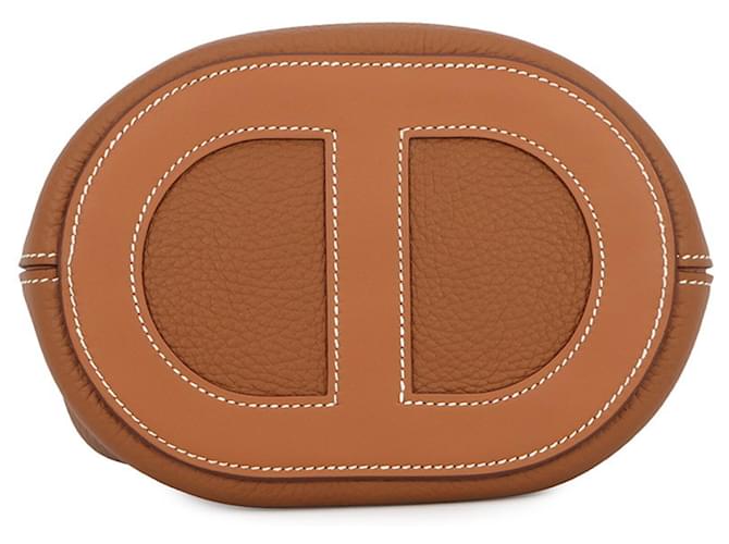 Hermès Borsa Tote Hermes In the Loop D'oro - vista 3