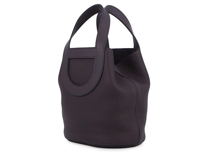 Hermès Borsa Tote Hermes In the Loop 18 Viola scuro - vista 2