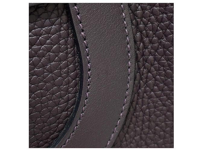 Hermès Borsa Tote Hermes In the Loop 18 Viola scuro - vista 7