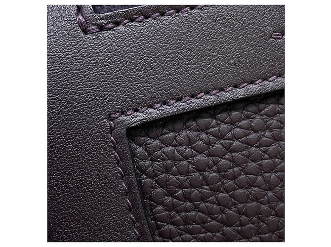 Hermès Borsa Tote Hermes In the Loop 18 Viola scuro - vista 8