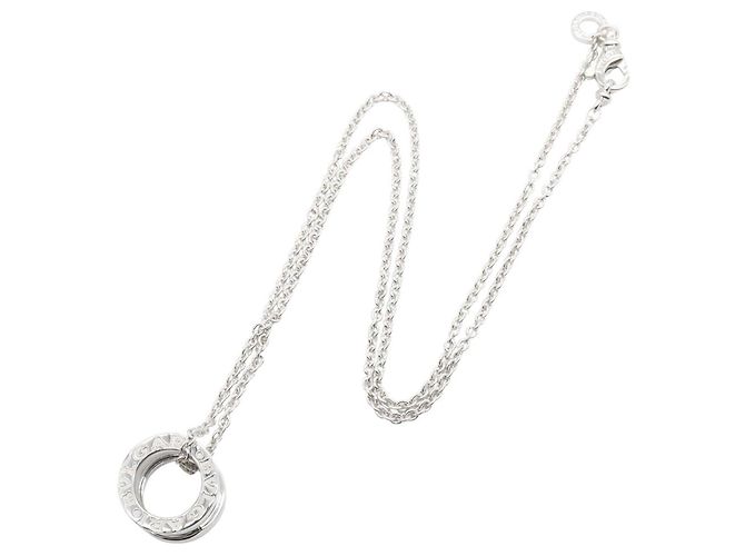 Bulgari Collana Bvlgari B-zero1 in oro bianco 18K Argento - vista 2