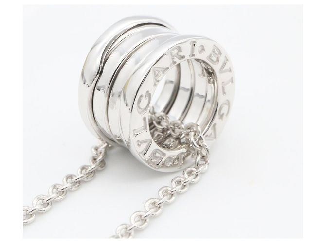 Bulgari Collana Bvlgari B-zero1 in oro bianco 18K Argento - vista 3