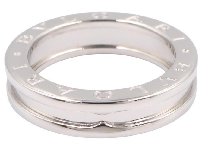 Bulgari Anello a fascia in argento Bvlgari B-zero1 - vista 2