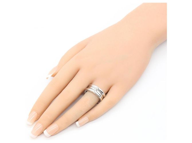 Bulgari Bvlgari B-zero1 3-Band Ring Silber - Ansicht 6
