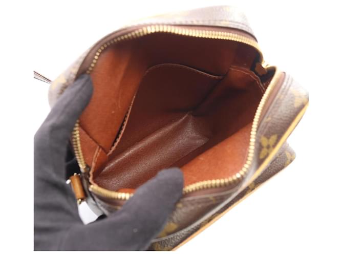 Borsa a Spalla Louis Vuitton Amazon Marrone Monogramma - vista 3