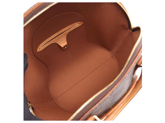 Borsa Louis Vuitton Ellipse MM Monogram Marrone Monogramma - vista 3