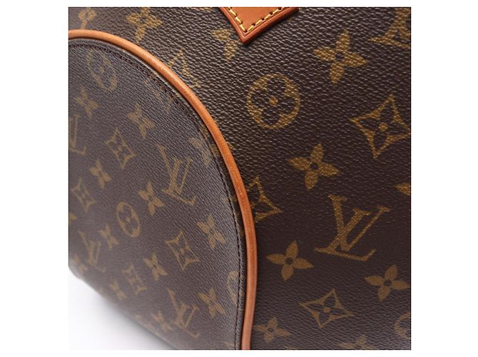 Borsa Louis Vuitton Ellipse MM Monogram Marrone Monogramma - vista 8