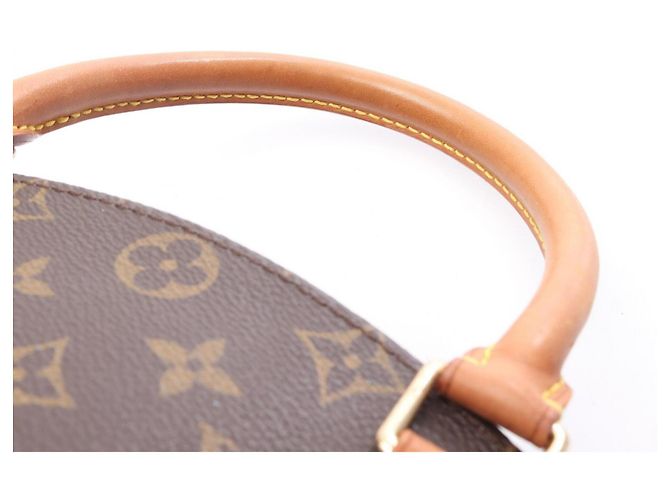 Borsa Louis Vuitton Ellipse MM Monogram Marrone Monogramma - vista 9