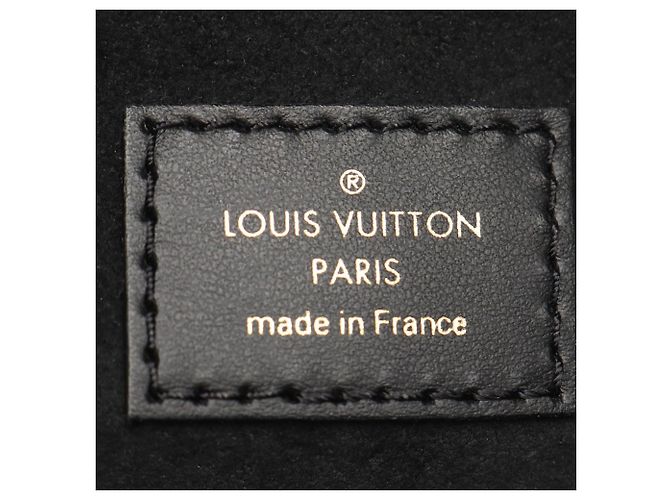 Borsa 2 Way Louis Vuitton OnTheGo PM in pelle Monogram Empreinte Nero - vista 4