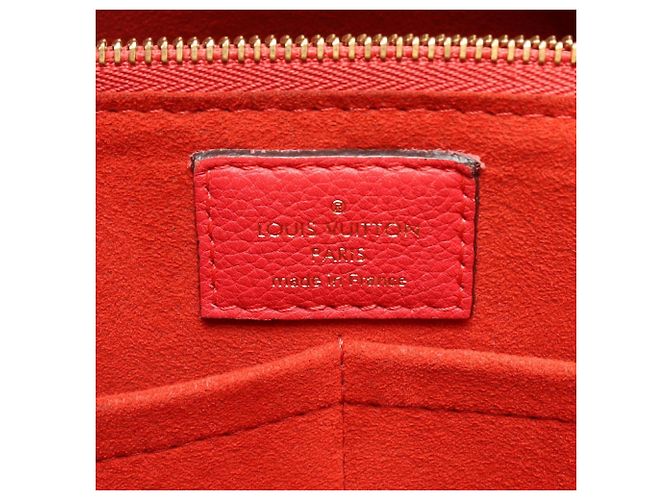Borsa Tote Louis Vuitton Kimono MM Marrone Rosso Monogramma - vista 4