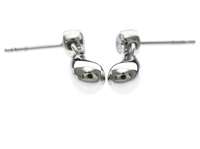 Tiffany & Co Orecchini Tiffany Teardrop 1P Diamond Argento - vista 4