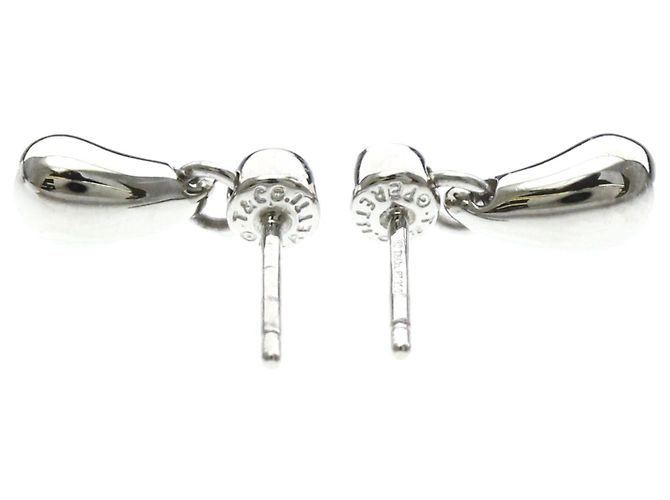 Tiffany & Co Orecchini Tiffany Teardrop 1P Diamond Argento - vista 5