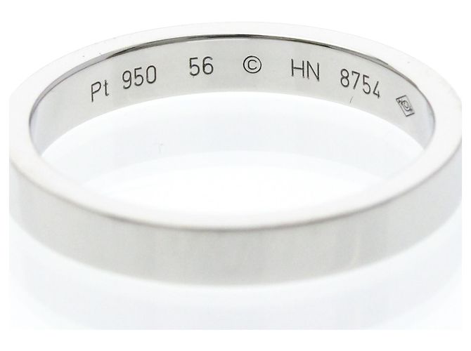 C de Cartier Platin Hochzeitsring Silber - Ansicht 7