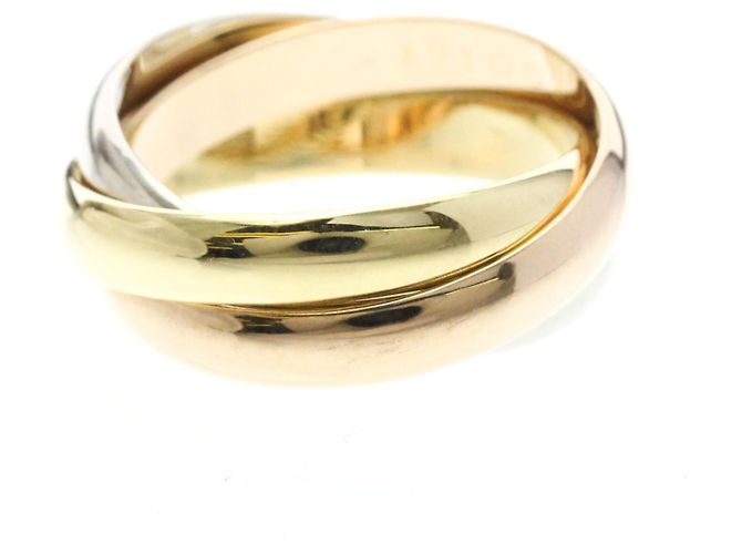 Anello Trinity di Cartier in oro tricolore D'oro - vista 3