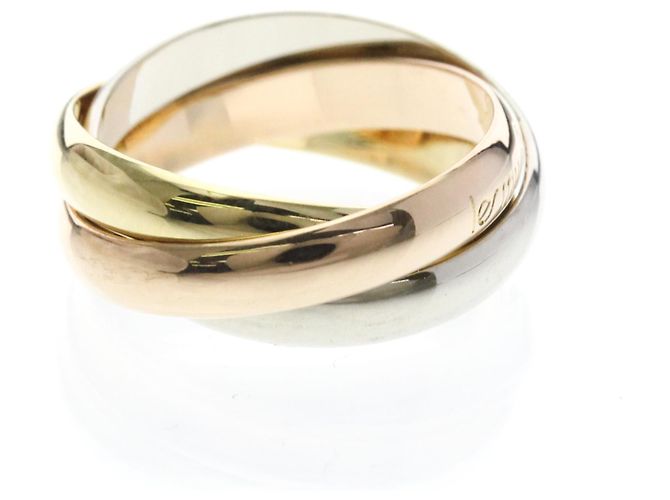 Anello Trinity di Cartier in oro tricolore D'oro - vista 4