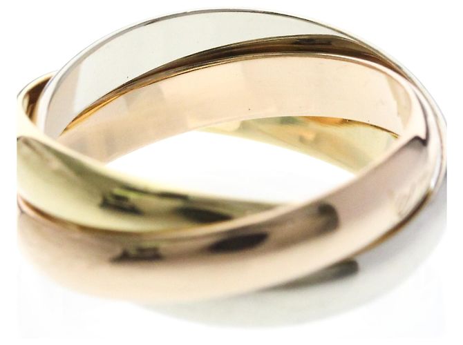 Anello Trinity di Cartier in oro tricolore D'oro - vista 5